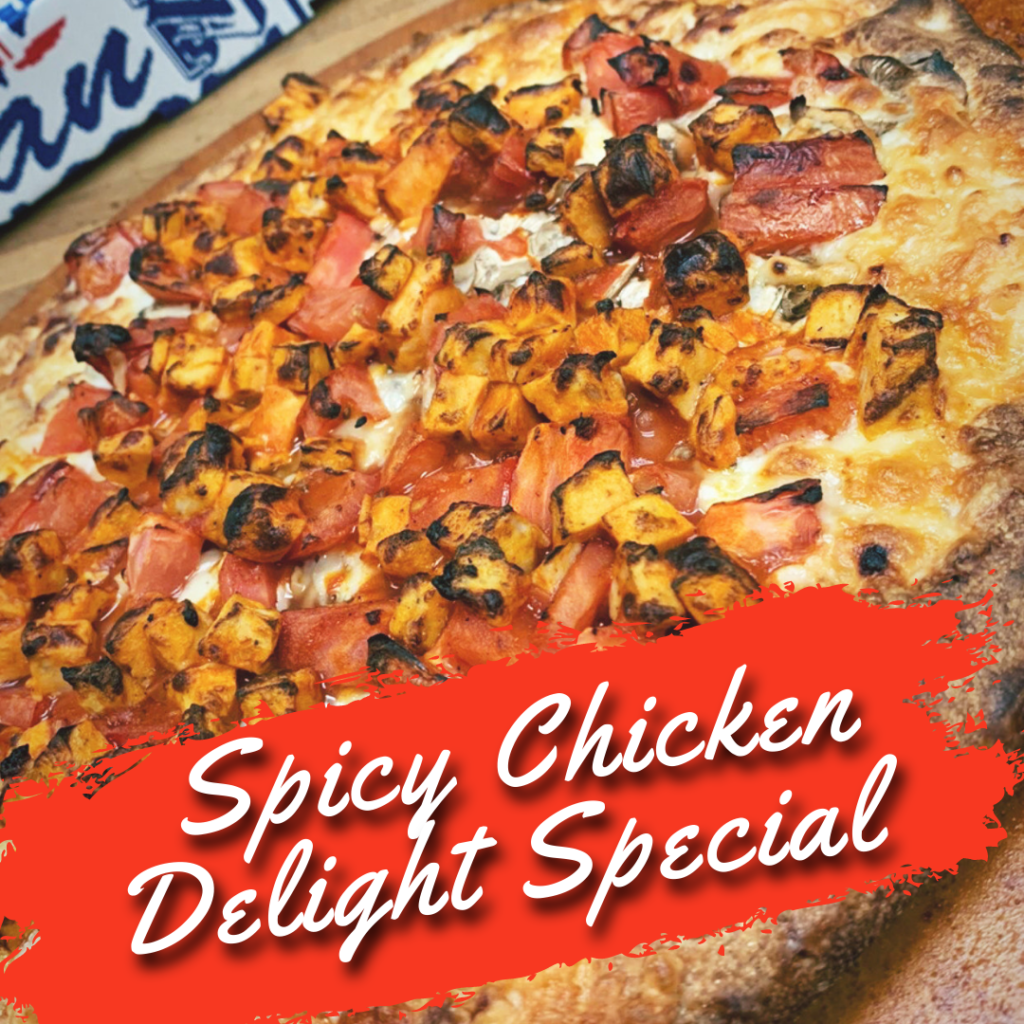 Spicy Chicken Delight Pizza